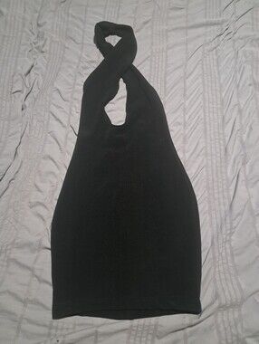 BLACK MINI DRESS